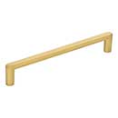 Elements [105-160BG] Die Cast Zinc Cabinet Pull Handle - Gibson Series - Oversized - Brushed Gold Finish - 160mm C/C - 6 3/4&quot; L