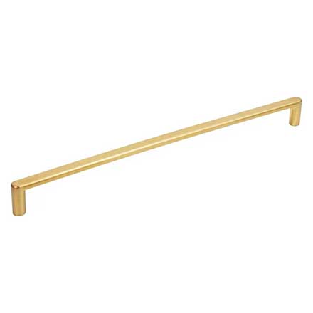 Elements [105-305BG] Die Cast Zinc Cabinet Pull Handle - Gibson Series - Oversized - Brushed Gold Finish - 305mm C/C - 12 1/2&quot; L
