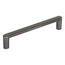 Elements [105-128BNBDL] Die Cast Zinc Cabinet Pull Handle - Gibson Series - Oversized - Brushed Pewter Finish - 128mm C/C - 5 1/2" L