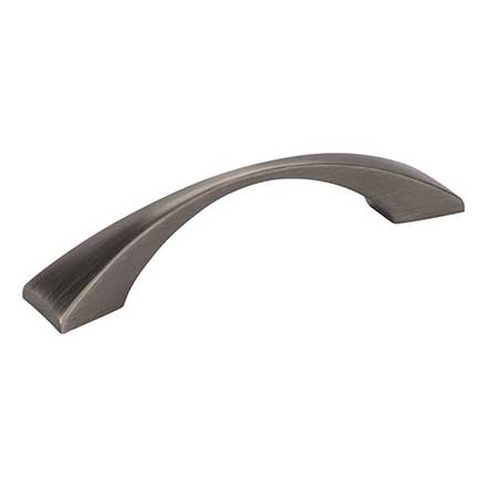 Elements [525-96BNBDL] Die Cast Zinc Cabinet Pull Handle - Glendale Series - Standard Size - Brushed Pewter Finish - 96mm C/C - 4 15/16&quot; L