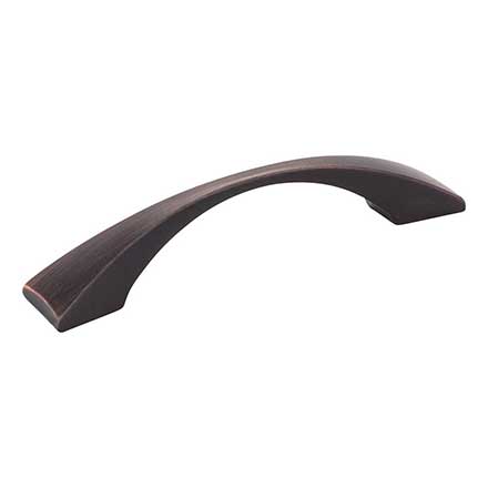 Elements [525-96DBAC] Die Cast Zinc Cabinet Pull Handle - Glendale Series - Standard Size - Brushed Oil Rubbed Bronze Finish - 96mm C/C - 4 15/16&quot; L