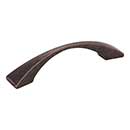 Elements [525-96DMAC] Die Cast Zinc Cabinet Pull Handle - Glendale Series - Standard Size - Distressed Oil Rubbed Bronze Finish - 96mm C/C - 4 15/16&quot; L
