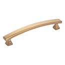 Elements [449-128SBZ] Die Cast Zinc Cabinet Pull Handle - Hadly Series - Oversized - Satin Bronze Finish - 128mm C/C - 6 1/16&quot; L