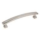 Elements [449-128SN] Die Cast Zinc Cabinet Pull Handle - Hadly Series - Oversized - Satin Nickel Finish - 128mm C/C - 6 1/16&quot; L