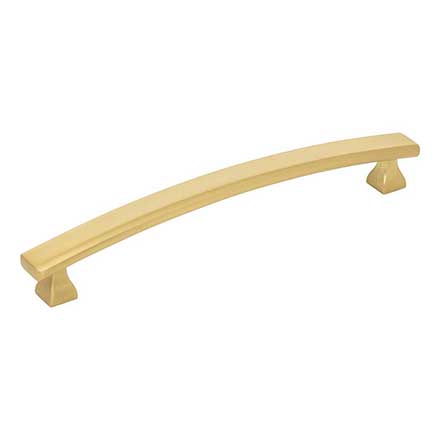 Elements [449-160BG] Die Cast Zinc Cabinet Pull Handle - Hadly Series - Oversized - Brushed Gold Finish - 160mm C/C - 7 5/16" L