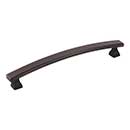 Elements [449-160DBAC] Die Cast Zinc Cabinet Pull Handle - Hadly Series - Oversized - Brushed Oil Rubbed Bronze Finish - 160mm C/C - 7 5/16&quot; L