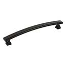 Elements [449-160MB] Die Cast Zinc Cabinet Pull Handle - Hadly Series - Oversized - Matte Black Finish - 160mm C/C - 7 5/16&quot; L