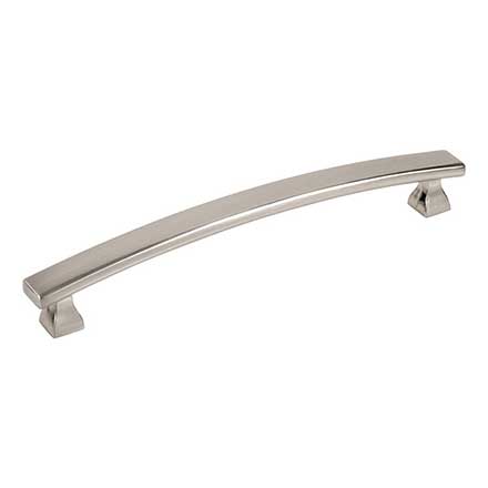 Elements [449-160SN] Die Cast Zinc Cabinet Pull Handle - Hadly Series - Oversized - Satin Nickel Finish - 160mm C/C - 7 5/16" L