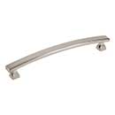 Elements [449-160SN] Die Cast Zinc Cabinet Pull Handle - Hadly Series - Oversized - Satin Nickel Finish - 160mm C/C - 7 5/16&quot; L