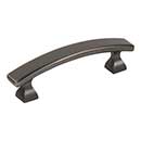 Elements [449-3BNBDL] Die Cast Zinc Cabinet Pull Handle - Hadly Series - Standard Size - Brushed Pewter Finish - 3&quot; C/C - 4&quot; L