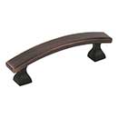 Elements [449-3DBAC] Die Cast Zinc Cabinet Pull Handle - Hadly Series - Standard Size - Brushed Oil Rubbed Bronze Finish - 3&quot; C/C - 4&quot; L