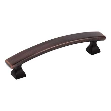 Elements [449-96DBAC] Die Cast Zinc Cabinet Pull Handle - Hadly Series - Standard Size - Brushed Oil Rubbed Bronze Finish - 96mm C/C - 4 3/4" L