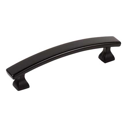 Elements [449-96MB] Die Cast Zinc Cabinet Pull Handle - Hadly Series - Standard Size - Matte Black Finish - 96mm C/C - 4 3/4" L