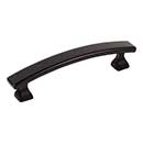 Elements [449-96MB] Die Cast Zinc Cabinet Pull Handle - Hadly Series - Standard Size - Matte Black Finish - 96mm C/C - 4 3/4&quot; L