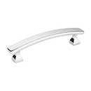 Elements [449-96PC] Die Cast Zinc Cabinet Pull Handle - Hadly Series - Standard Size - Polished Chrome Finish - 96mm C/C - 4 3/4" L