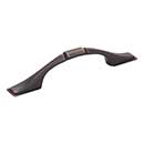 Elements [937-3DBAC] Die Cast Zinc Cabinet Pull Handle - Hammond Series - Standard Size - Brushed Oil Rubbed Bronze Finish - 3&quot; C/C - 4 7/8&quot; L
