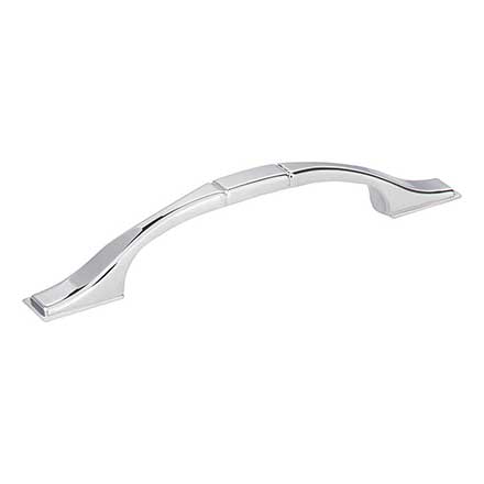 Elements [937-96PC] Die Cast Zinc Cabinet Pull Handle - Hammond Series - Standard Size - Polished Chrome Finish - 96mm C/C - 5 11/16" L