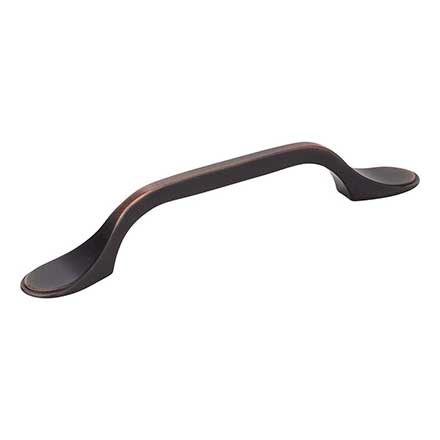 Elements [254-96DBAC] Die Cast Zinc Cabinet Pull Handle - Kenner Series - Standard Size - Brushed Oil Rubbed Bronze Finish - 96mm C/C - 5 3/4" L