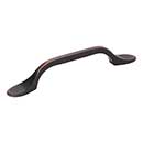 Elements [254-96DBAC] Die Cast Zinc Cabinet Pull Handle - Kenner Series - Standard Size - Brushed Oil Rubbed Bronze Finish - 96mm C/C - 5 3/4&quot; L