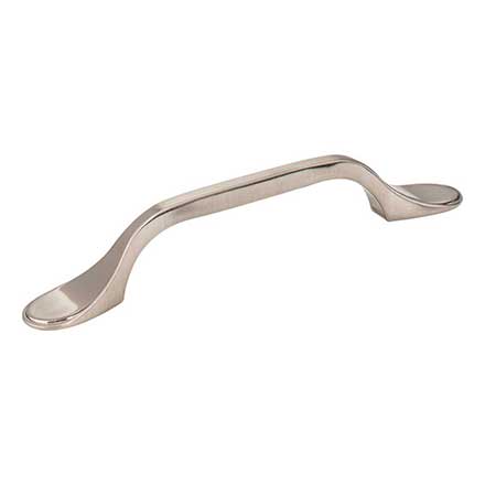 Elements [254-96SN] Die Cast Zinc Cabinet Pull Handle - Kenner Series - Standard Size - Satin Nickel Finish - 96mm C/C - 5 3/4" L
