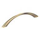 Elements [4655AB] Die Cast Zinc Cabinet Pull Handle - Kingsport Series - Oversized - Brushed Antique Brass Finish - 128mm C/C - 6 1/4" L