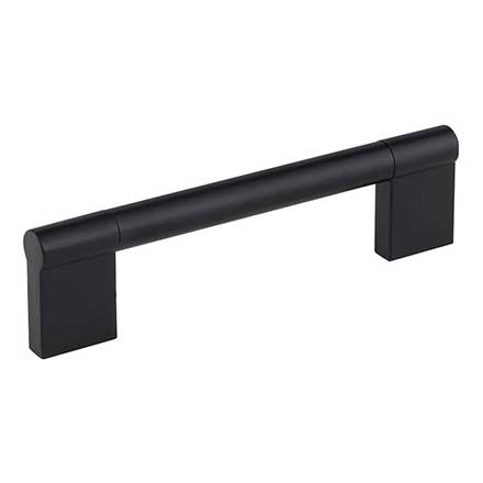 Elements [645-128MB] Die Cast Zinc Cabinet Pull Handle - Knox Series - Oversized - Matte Black Finish - 128mm C/C - 5 9/16&quot; L