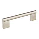Elements [645-128SN] Die Cast Zinc Cabinet Pull Handle - Knox Series - Oversized - Satin Nickel Finish - 128mm C/C - 5 9/16&quot; L