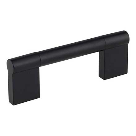 Elements [645-96MB] Die Cast Zinc Cabinet Pull Handle - Knox Series - Standard Size - Matte Black Finish - 96mm C/C - 4 1/4" L