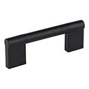 Elements [645-96MB] Die Cast Zinc Cabinet Pull Handle - Knox Series - Standard Size - Matte Black Finish - 96mm C/C - 4 1/4&quot; L