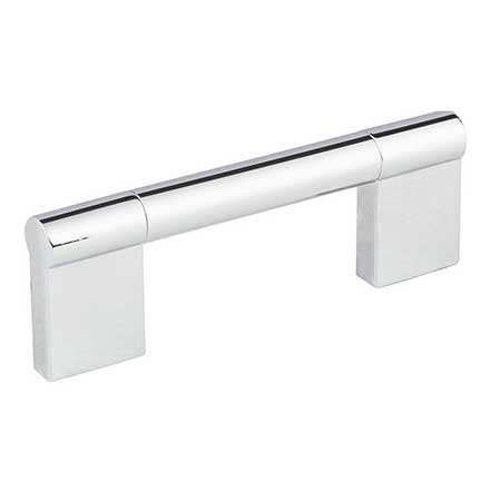 Elements [645-96PC] Die Cast Zinc Cabinet Pull Handle - Knox Series - Standard Size - Polished Chrome Finish - 96mm C/C - 4 1/4&quot; L