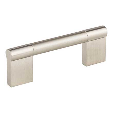 Elements [645-96SN] Die Cast Zinc Cabinet Pull Handle - Knox Series - Standard Size - Satin Nickel Finish - 96mm C/C - 4 1/4&quot; L