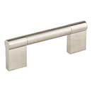 Elements [645-96SN] Die Cast Zinc Cabinet Pull Handle - Knox Series - Standard Size - Satin Nickel Finish - 96mm C/C - 4 1/4&quot; L