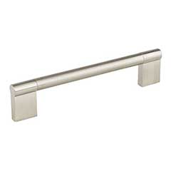 Elements [645-160SN] Die Cast Zinc Cabinet Pull Handle - Knox Series - Oversized - Satin Nickel Finish - 160mm C/C - 6 13/16&quot; L