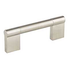Elements [645-96SN] Die Cast Zinc Cabinet Pull Handle - Knox Series - Standard Size - Satin Nickel Finish - 96mm C/C - 4 1/4&quot; L