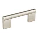 Elements [645-96SN] Die Cast Zinc Cabinet Pull Handle - Knox Series - Standard Size - Satin Nickel Finish - 96mm C/C - 4 1/4" L