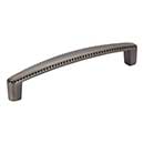 Elements [Z115-128BNBDL] Die Cast Zinc Cabinet Pull Handle - Lindos Series - Oversized - Brushed Pewter Finish - 128mm C/C - 5 9/16&quot; L