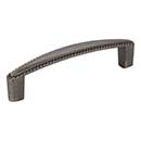 Elements [Z115-96BNBDL] Die Cast Zinc Cabinet Pull Handle - Lindos Series - Standard Size - Brushed Pewter Finish - 96mm C/C - 4 5/16&quot; L
