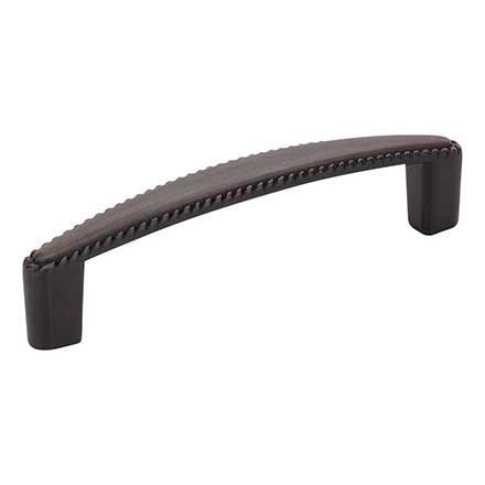 Elements [Z115-96DBAC] Die Cast Zinc Cabinet Pull Handle - Lindos Series - Standard Size - Brushed Oil Rubbed Bronze Finish - 96mm C/C - 4 5/16&quot; L