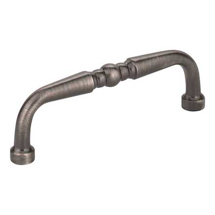 Elements [Z259-3BNBDL] Die Cast Zinc Cabinet Pull Handle - Madison Series - Standard Size - Brushed Pewter Finish - 3" C/C - 3 3/8" L