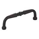 Elements [Z259-3MB] Die Cast Zinc Cabinet Pull Handle - Madison Series - Standard Size - Matte Black Finish - 3" C/C - 3 3/8" L