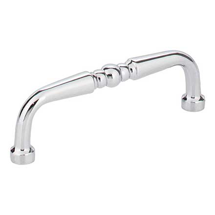 Elements [Z259-3PC] Die Cast Zinc Cabinet Pull Handle - Madison Series - Standard Size - Polished Chrome Finish - 3" C/C - 3 3/8" L