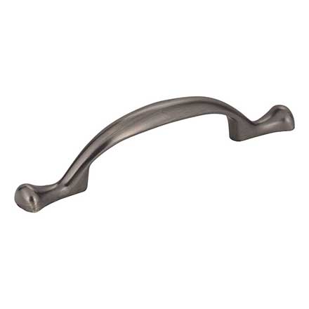 Elements [897-3BNBDL] Die Cast Zinc Cabinet Pull Handle - Merryville Series - Standard Size - Brushed Pewter Finish - 3" C/C - 5 1/8" L
