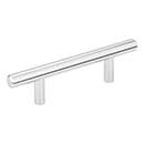 Elements [136PC] Plated Steel Cabinet Bar Pull Handle - Naples Series - Standard Size - Polished Chrome Finish - 3&quot; C/C - 5 3/8&quot; L