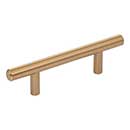 Elements [136SBZ] Plated Steel Cabinet Bar Pull Handle - Naples Series - Standard Size - Satin Bronze Finish - 3&quot; C/C - 5 3/8&quot; L