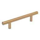Elements [156SBZ] Plated Steel Cabinet Bar Pull Handle - Naples Series - Standard Size - Satin Bronze Finish - 96mm C/C - 6 1/8&quot; L