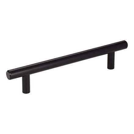 Elements [176MB] Plated Steel Cabinet Bar Pull Handle - Naples Series - Oversized - Matte Black Finish - 128mm C/C - 6 15/16" L
