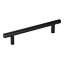 Elements [176MB] Plated Steel Cabinet Bar Pull Handle - Naples Series - Oversized - Matte Black Finish - 128mm C/C - 6 15/16&quot; L