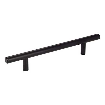 Elements [206MB] Plated Steel Cabinet Bar Pull Handle - Naples Series - Oversized - Matte Black Finish - 128mm C/C - 8 1/8&quot; L