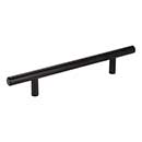 Elements [206MB] Plated Steel Cabinet Bar Pull Handle - Naples Series - Oversized - Matte Black Finish - 128mm C/C - 8 1/8&quot; L
