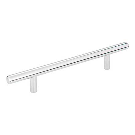 Elements [206PC] Plated Steel Cabinet Bar Pull Handle - Naples Series - Oversized - Polished Chrome Finish - 128mm C/C - 8 1/8&quot; L